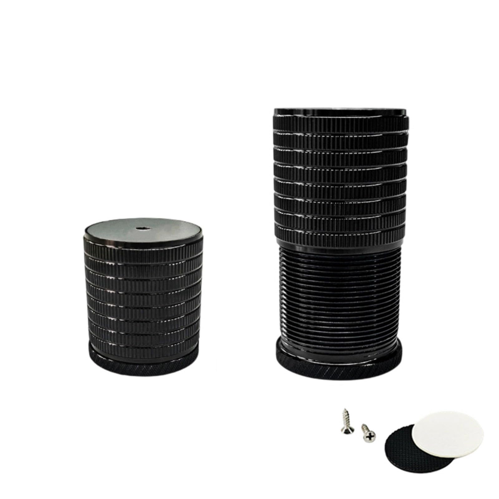 Furniture Legs Height Extenders Nonskid Aluminum Alloy Bed Risers for Sofa Chair Upgrade Multipurpose Sofa Chair Risers