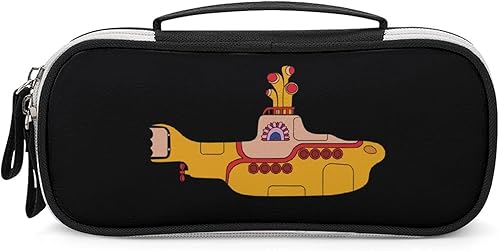 Funny Submarine - Estuche portátil para lápices, bolsa de maquillaje, bolso de mano
