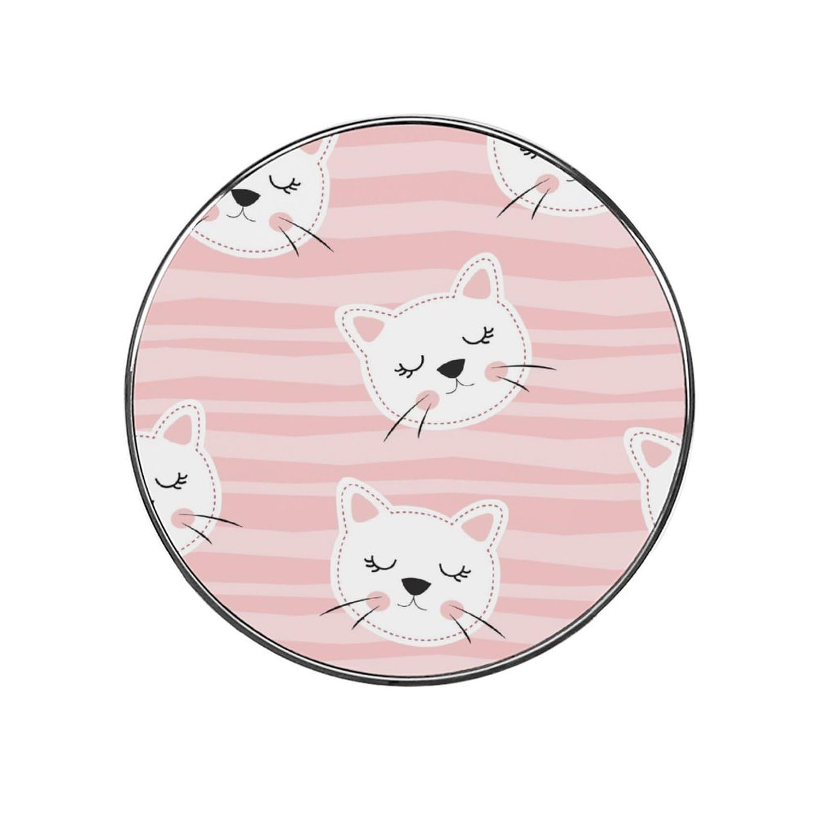 Pink Kitten Refrigerator Magnet Decorative Locker Magnet For Kitchen And Office Home Décor