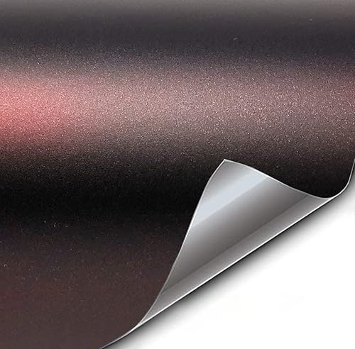 VViViD+ - Vinilo adhesivo prémium, negro demonio, 12 x 5 pies, brillante