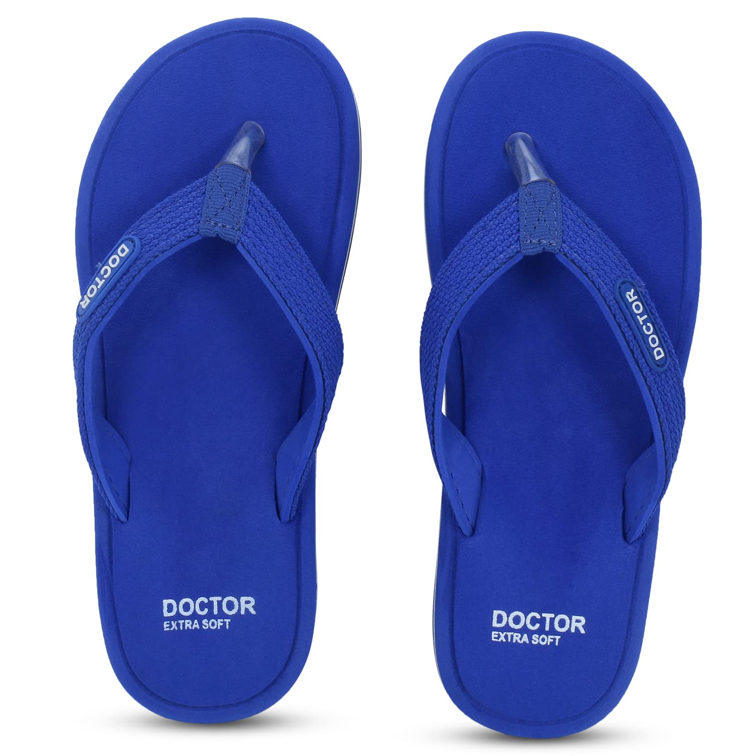 DOCTOR EXTRA SOFT House Slipper for Womens | Pregnancy | Orthopaedic & Diabetic | Bounce Back Technology | Memory Foam Cushion |Comfortable Footbed for Girls & Ladies Daily Use D-14-Royal Blue-4 (B0BFBSGXP5) Amazon Price History, Amazon Price Tracker
