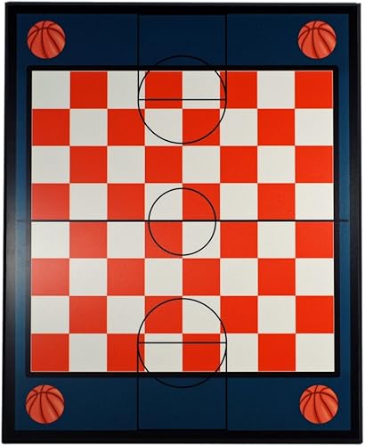 Tablero de ajedrez laminado de baloncesto