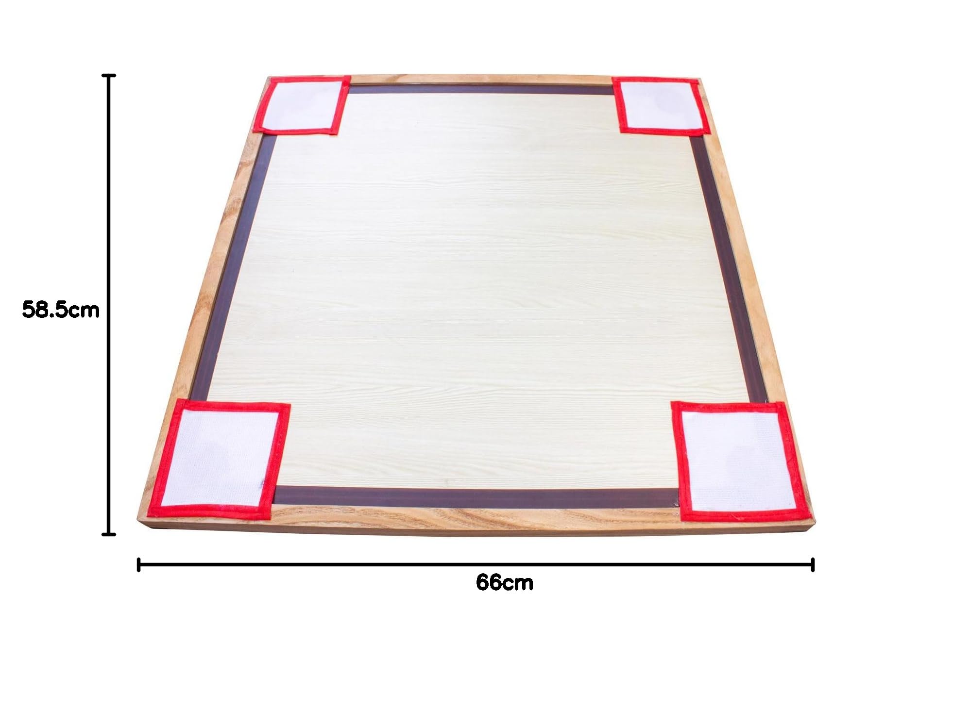 Jeu de Carrom Synco 66 avec Accessoires complets et Poudre lubrifiante - 2966