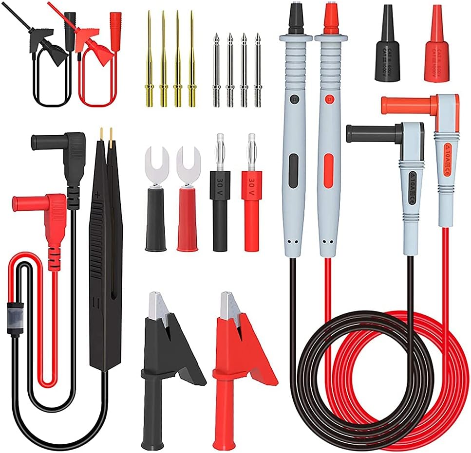 Jiaminye Multimeter Test Leads Kit Digital Electrical Test Probes Set