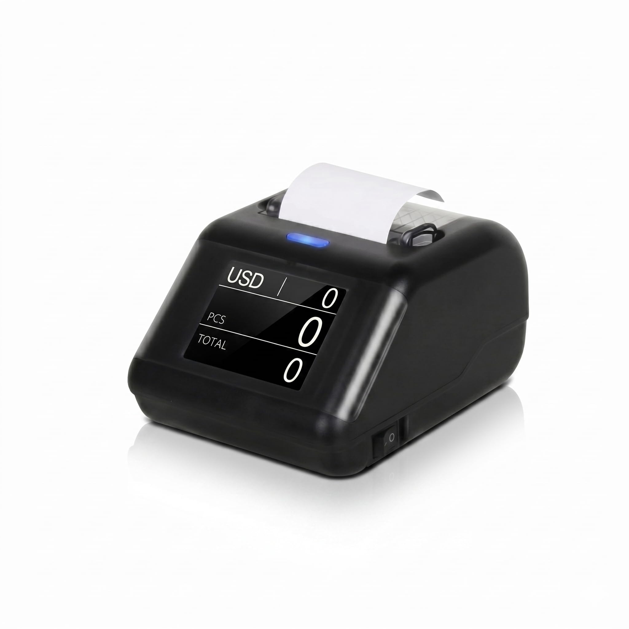 Detector de billetes falsificados con luz LED UV, la máquina de comprobación de facturas proporciona luz UV avanzada para identificar rápidamente dinero, tarjetas de crédito e identificaciones (V40)