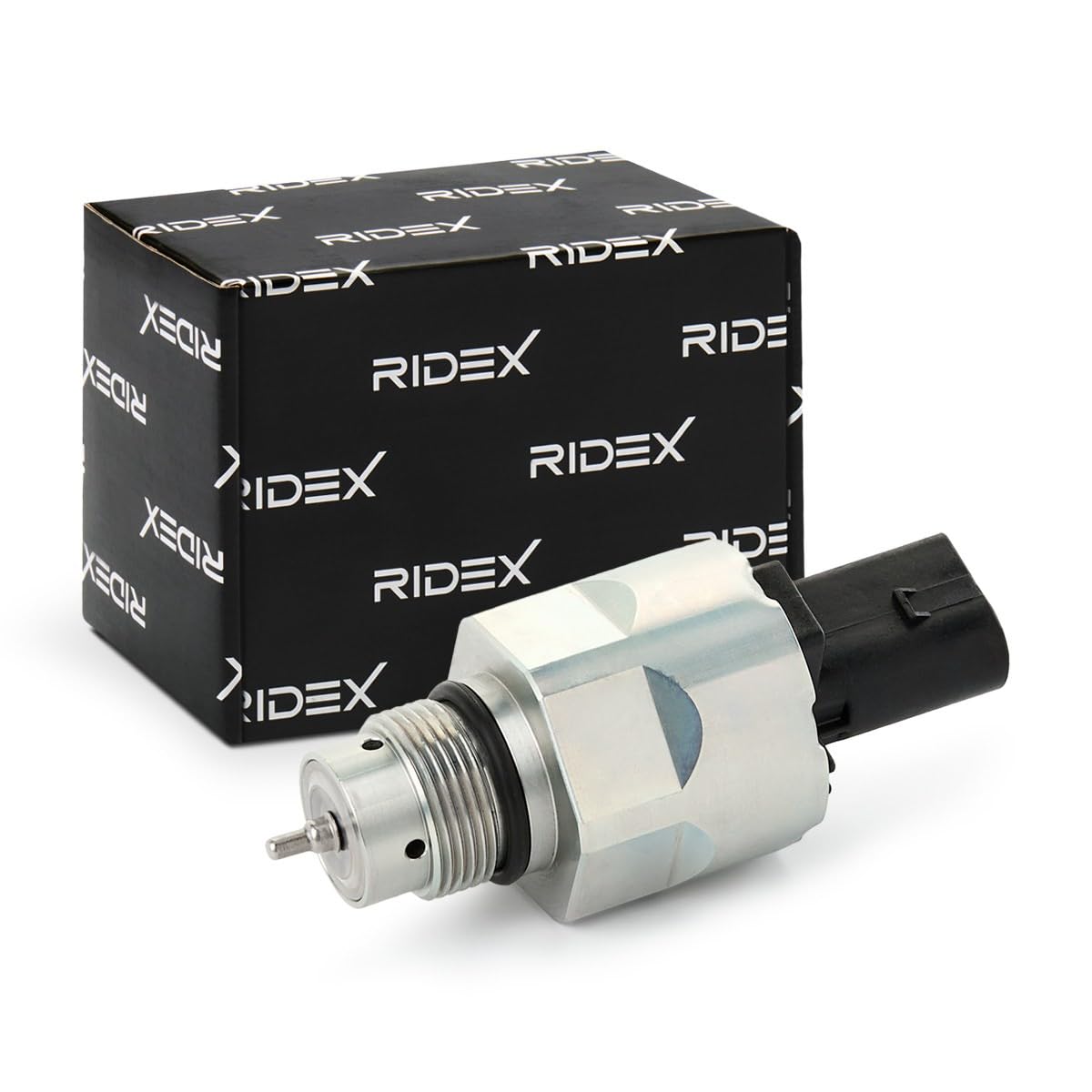 RIDEX 3996P0059 Válvula control presión Common Rail System Regulador de presión de combustible compatible con VW Polo V Hatchback 6R1, 6C1 GOLF VI 5K1 Passat B6 Variant 3C5 Passat B6 Sedán 3C2