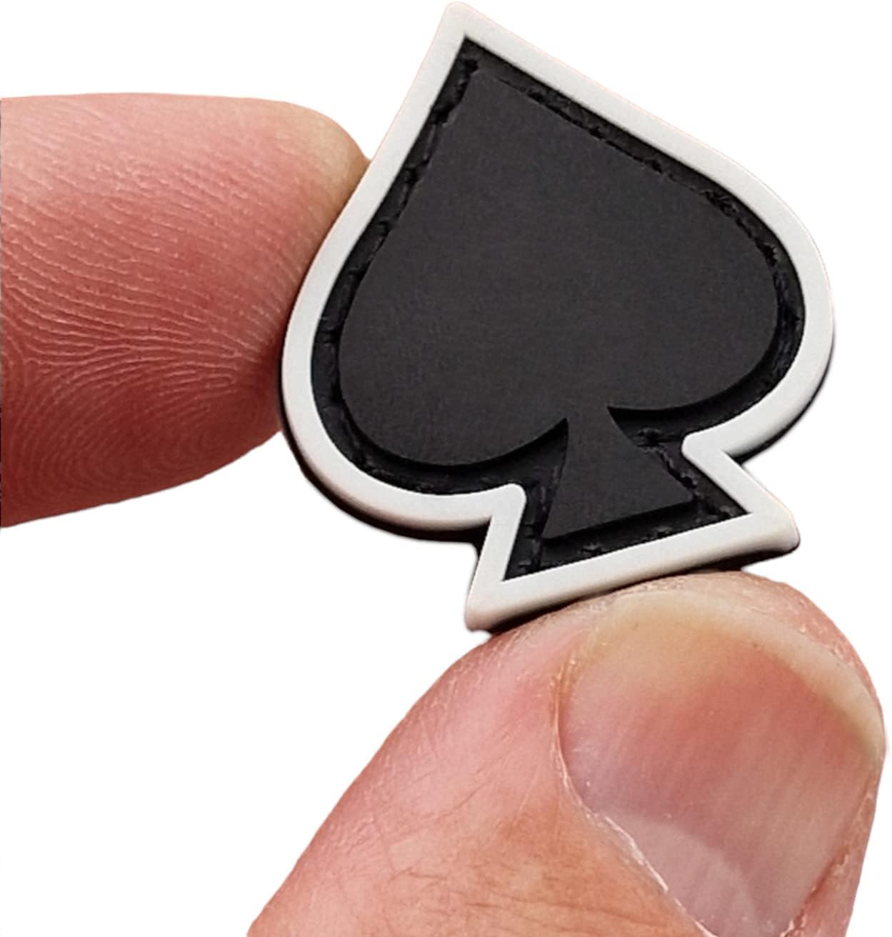 Spade PVC Cat Eye Patch (Glow in the Dark)