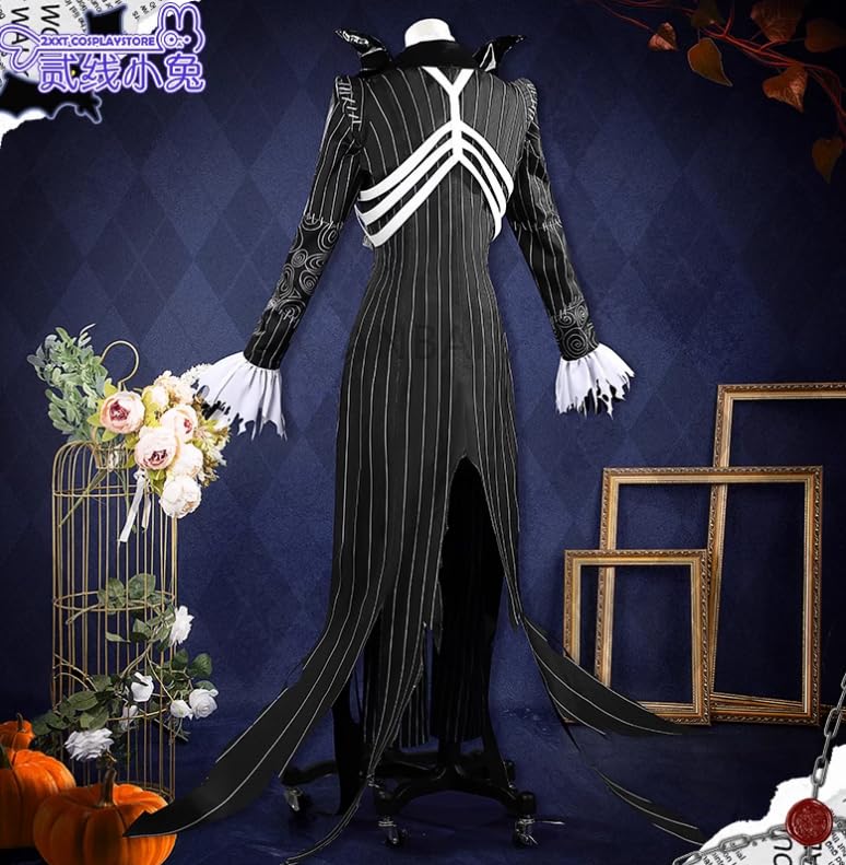 ツイステッドワンダーランドコスプレスカリー衣装ウィッグ付き　女性Mサイズ Amazon.co.jp: 【Sanjucos】 始まりのハロウィーン〜 スカリー