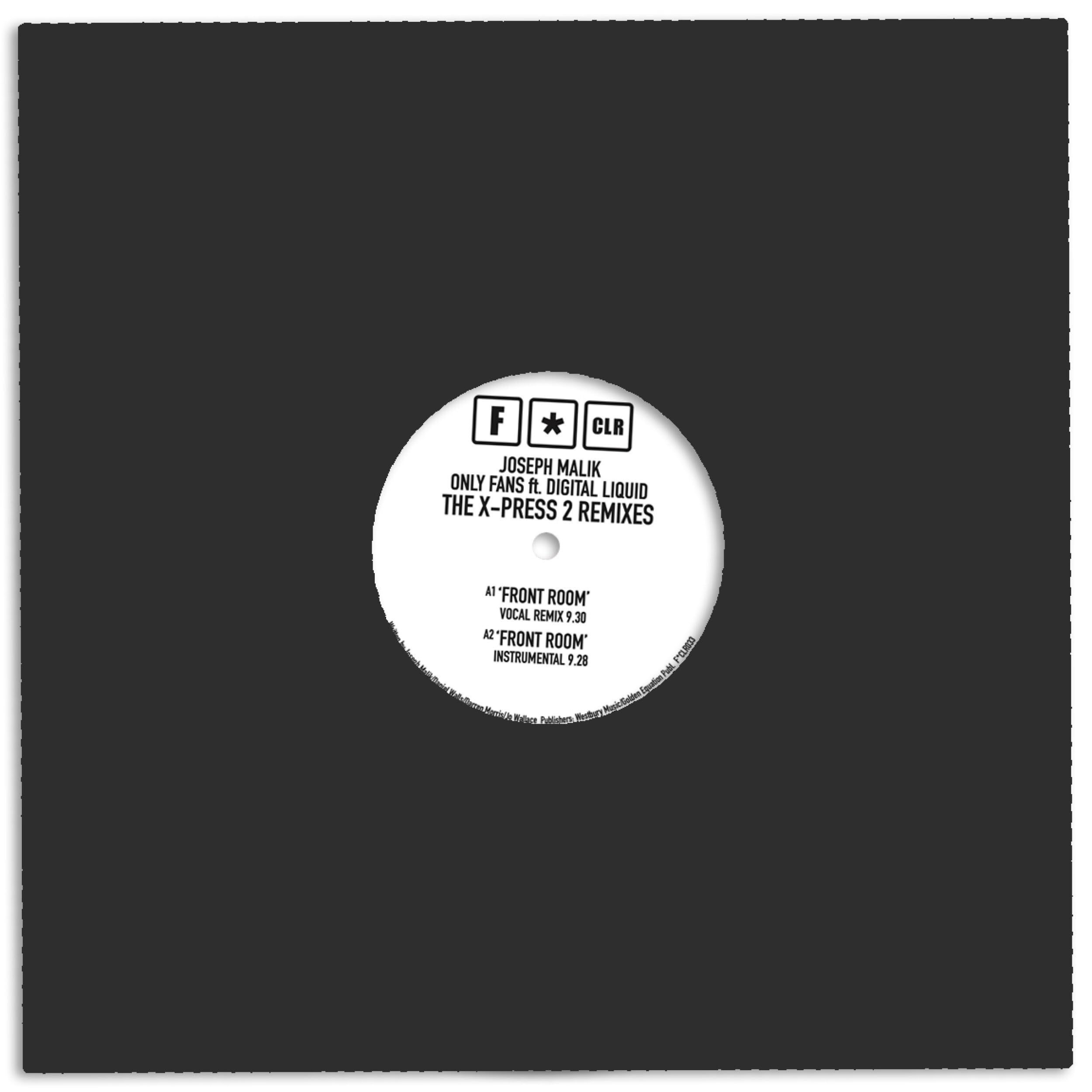 ONLY FANS EP (X-PRESS2 REMIXES) FT. DIGITAL LIQUID [VINYL]
