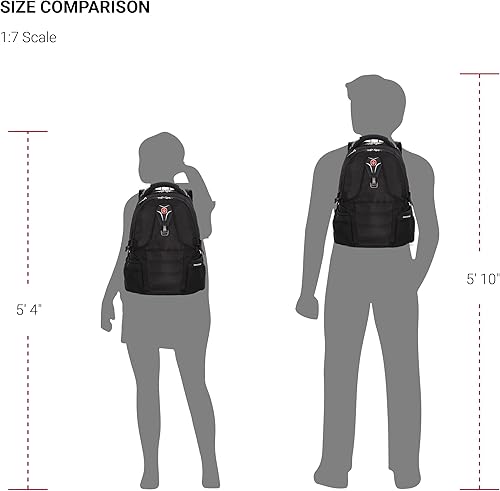 Miniatura 8 de SwissGear 2769 ScanSmart - Mochila para laptop color negro 175 pulgadas Negro 175-Inch Mochila para portátil Scansmart 2769