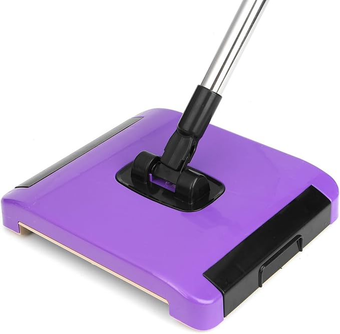 Amazon｜Vivona 手動カーペット スイーパー 3ブラシ コードレス ハードフロアラグ クリーナー ダスター コレクター クリーニング