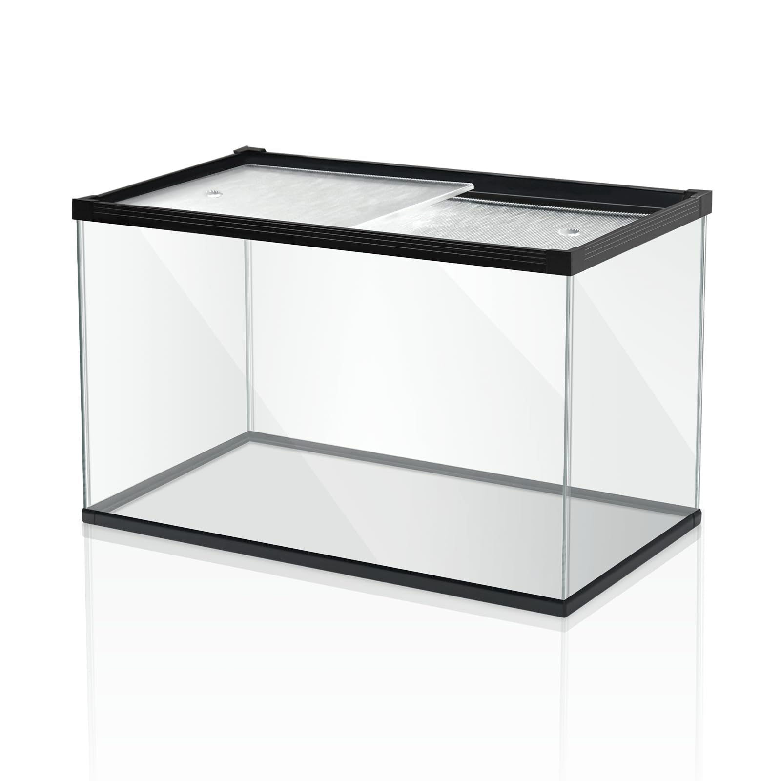 Ultra Clear Glass Aquarium Thickened Large Fish Tank -Suitable for High-end Fish Enthusiasts (29 Gallon)