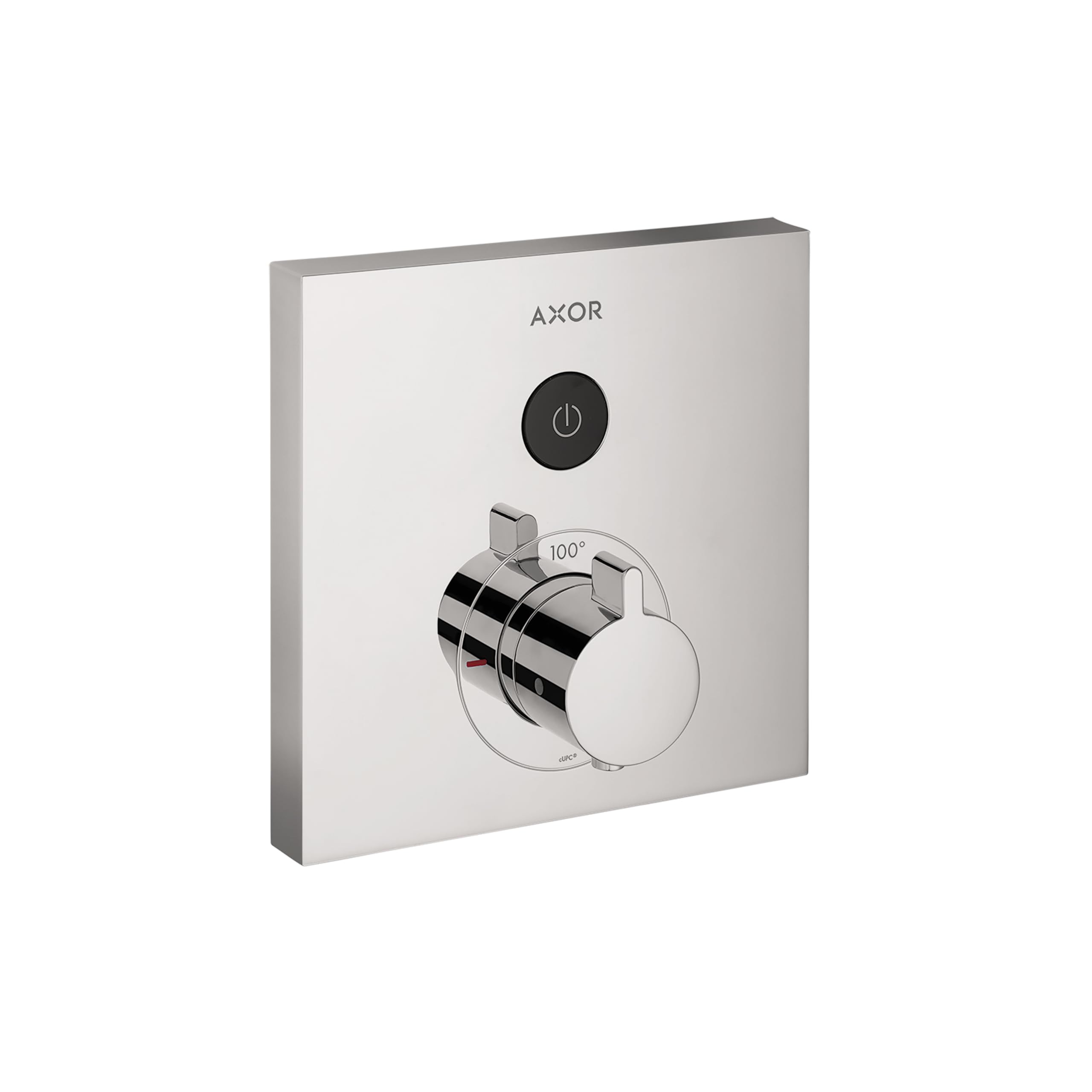 Photo 1 of AXOR ShowerSelect Modern Minimalist Easy Select 1-Handle 7-inch Wide Thermostatic Shower Trim for Rough-in Valve in Chrome, 36714001