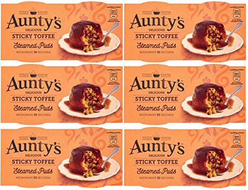 Puddings cuits à la vapeur de caramel dessert individuel moelleux paquet de 6