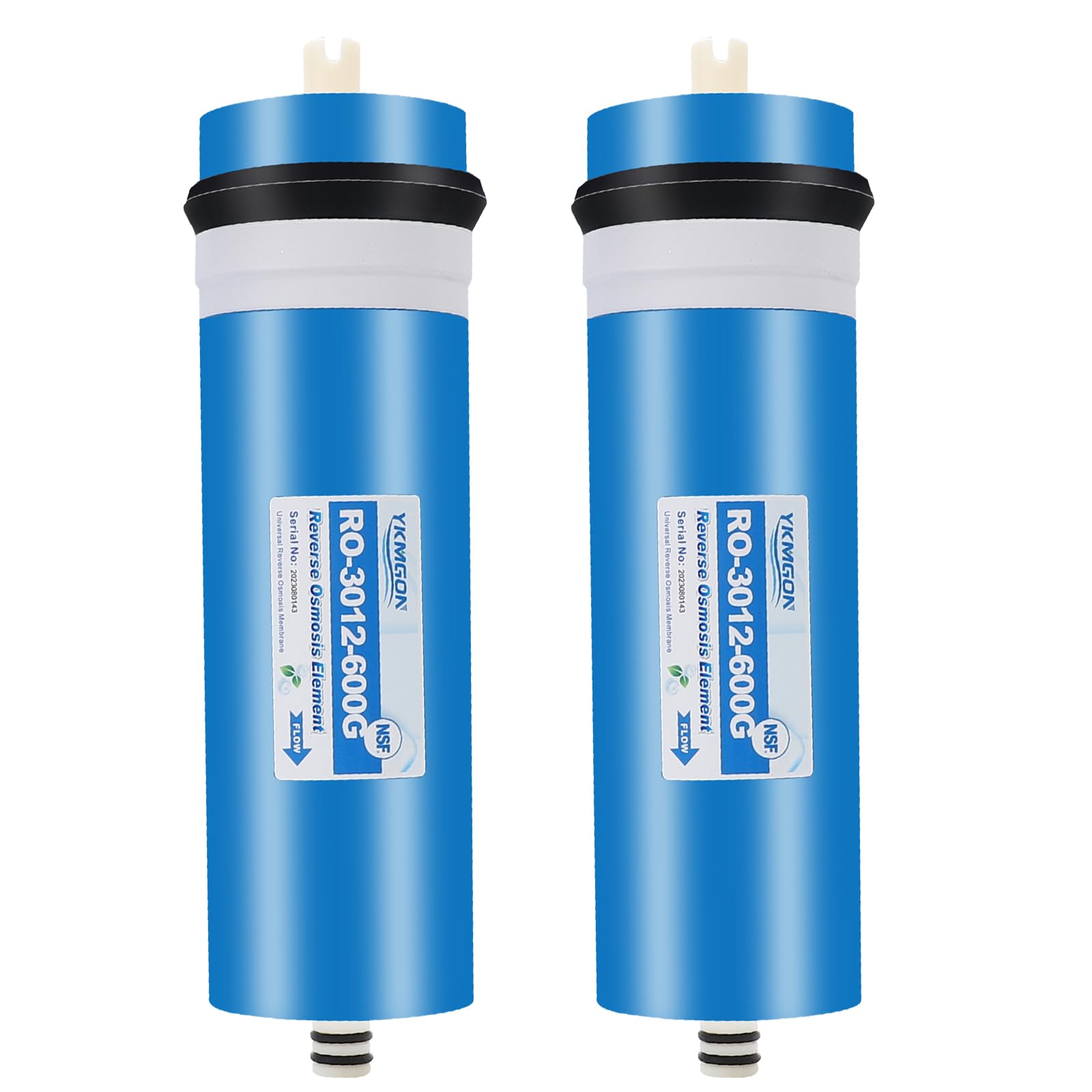 Membrana ad osmosi inversa da 7,6 x 30,5 cm, confezione da 2 | Filtro dell'acqua di ricambio per sistema di depurazione dell'acqua RO per uso domestico sotto il lavandino