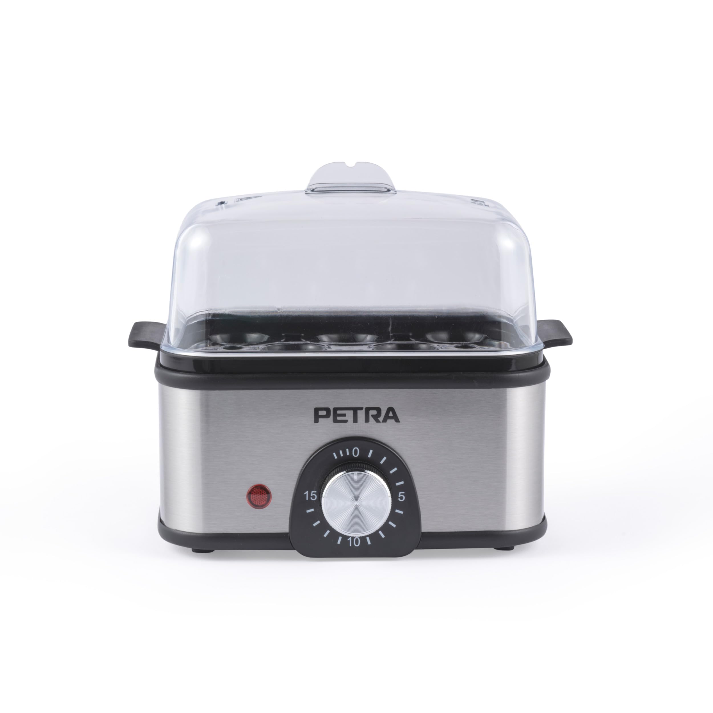 Bollitore Elettrico Per Uova Petra - Cuoce Fino A 8 Uova, Timer 15 Minuti | Per Uova Sode, Morbide O Poch&eacute;