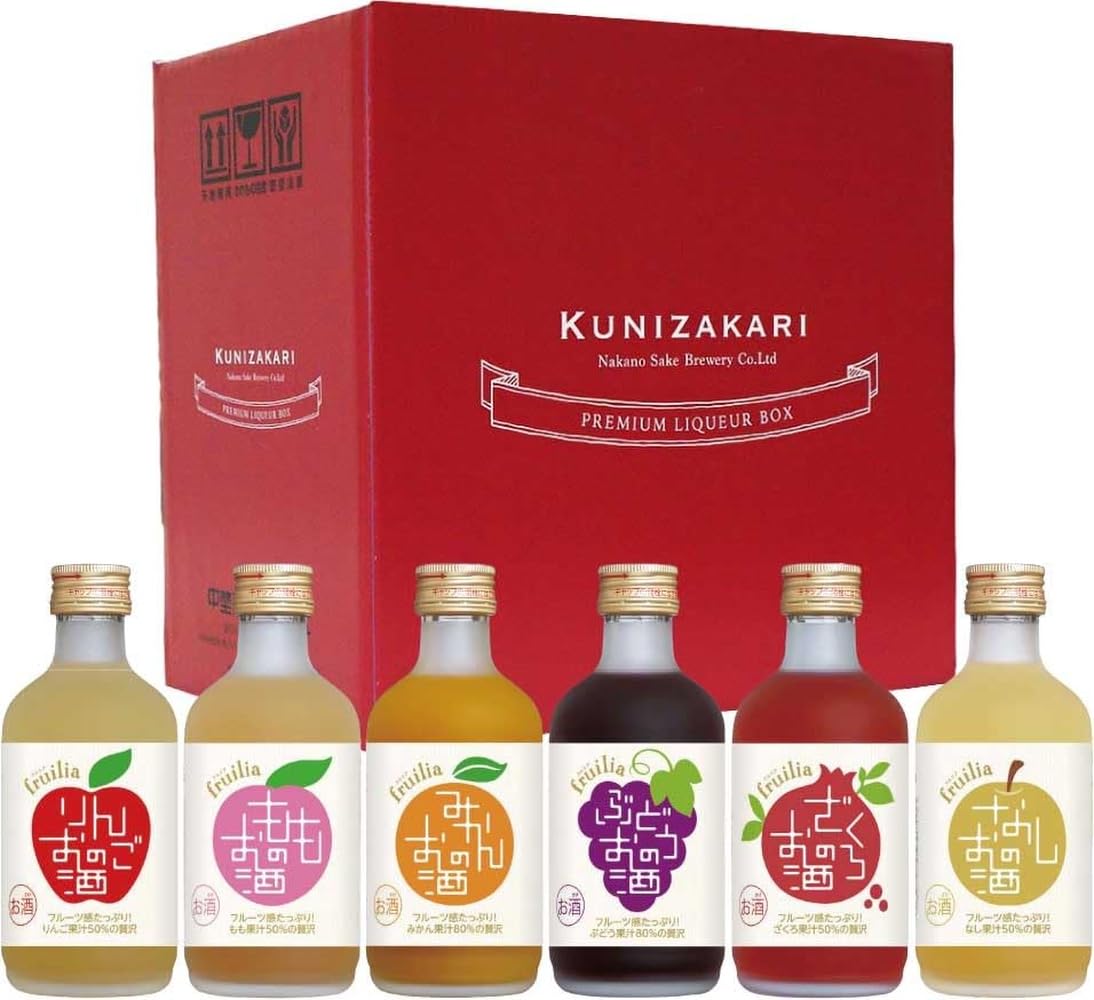 Amazon.co.jp: 中埜酒造 國盛 高果汁リキュール 飲み比べセット