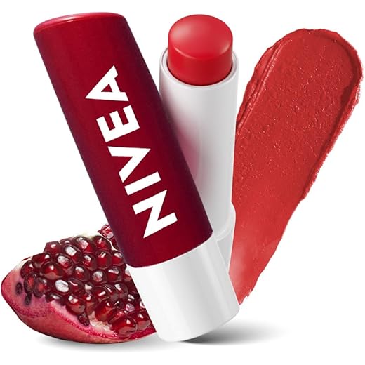 NIVEA Shine Caring Lip Balm Pomegranate 8G