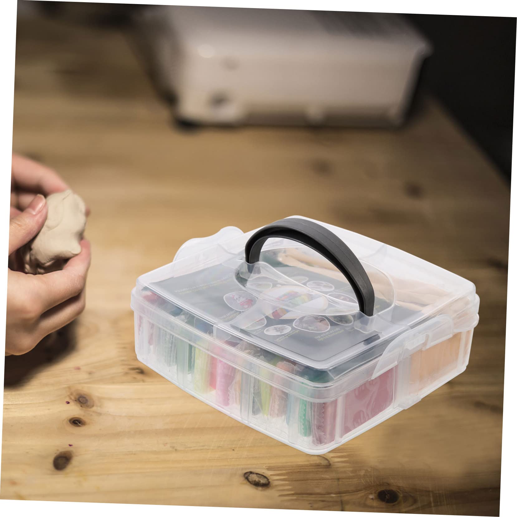 OSALADI 1 Set Strumenti per Argilla Polimerica Kit Diy per Scultura Creazione e Accessori Colorati per Iniziare Creare