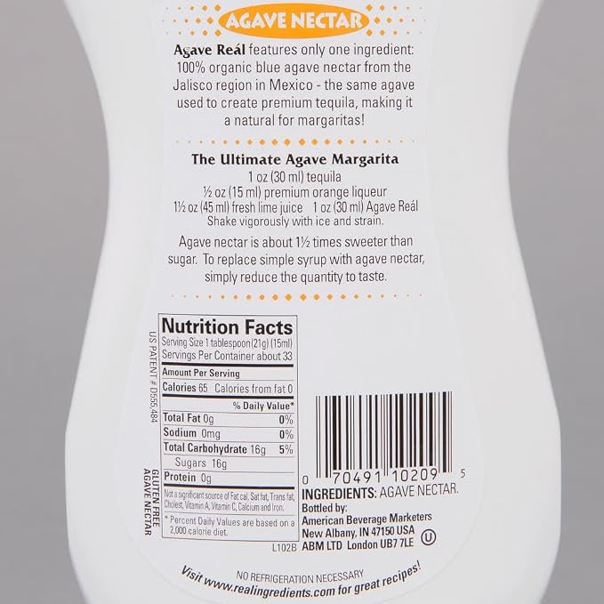 Endulzante natural de agave 16.9 fl. oz. pack x6 miniatura 3