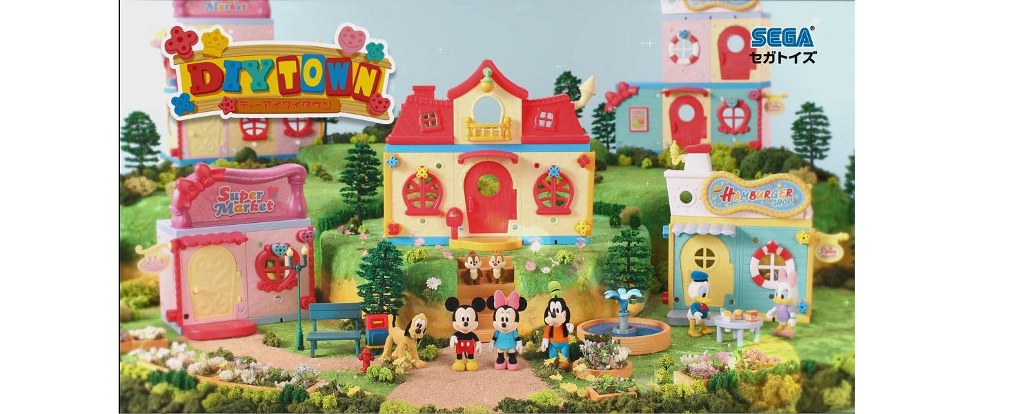 Amazon | ディズニーキャラクター DIYTOWN ドール ミッキーマウス DD