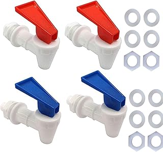 Grifo enfriador de repuesto, grifo de filtro de agua, grifo reutilizable con boquilla de espiga para bebidas de agua, válv...