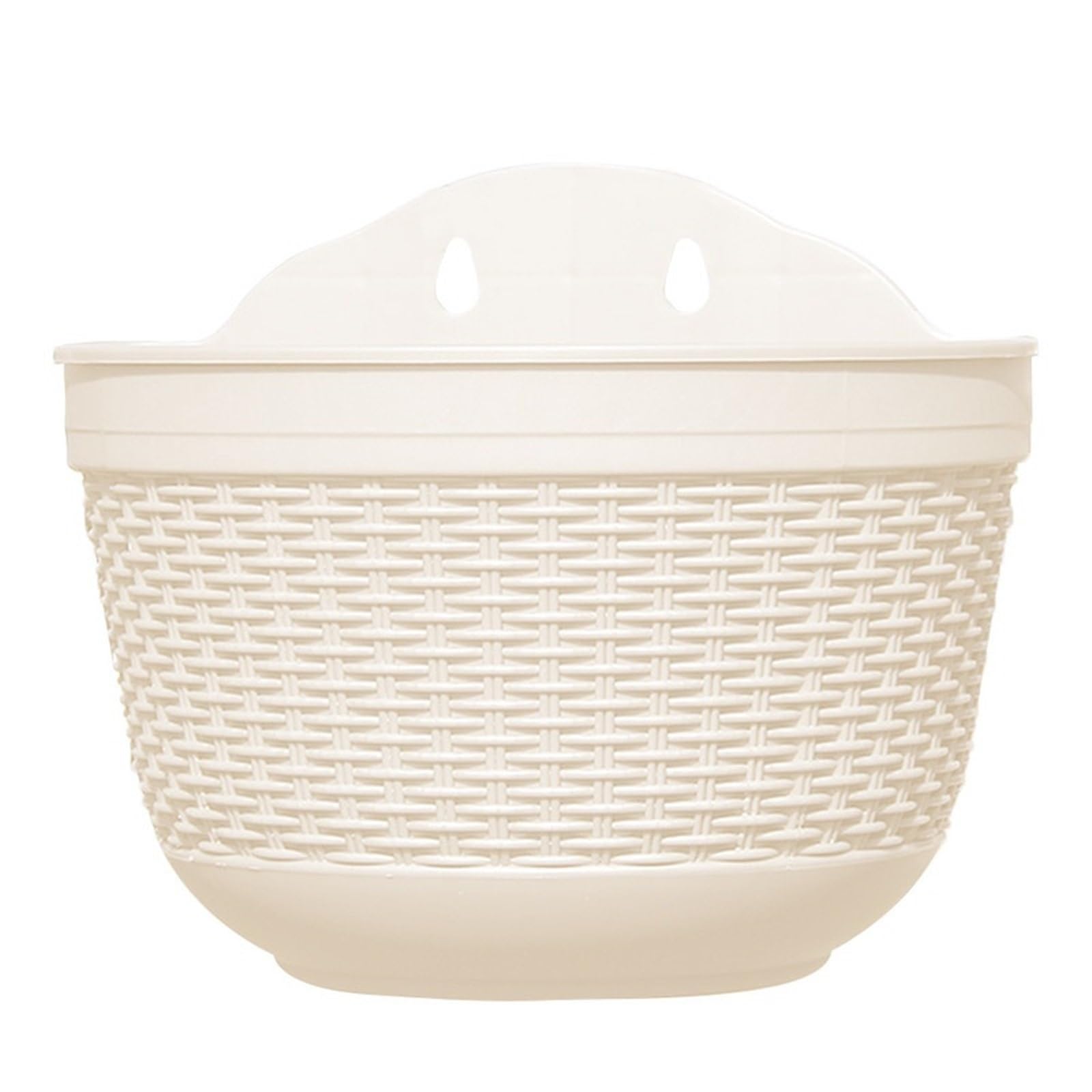 Wall Mounted Vase Rattan Weaving Wall Hanging Flower Planter