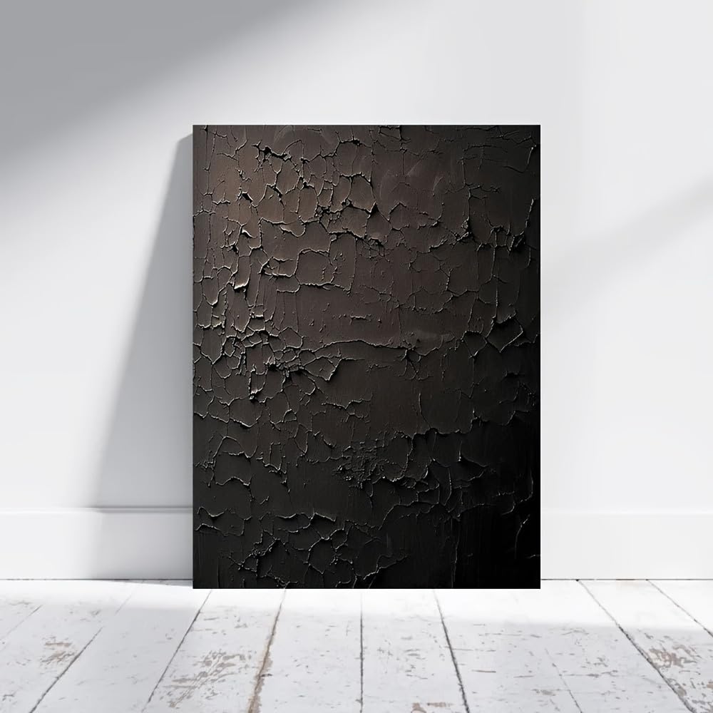 Nowoczesna dekoracja Wabi-Sabi z oprawionym płótnem - idealna do salonu, biura lub sypialni (50x75cm (20x30 cali))