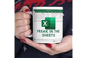 Freak in The Sheets Coffee Mug: The Perfect Gift for Spreadsheet Geeks