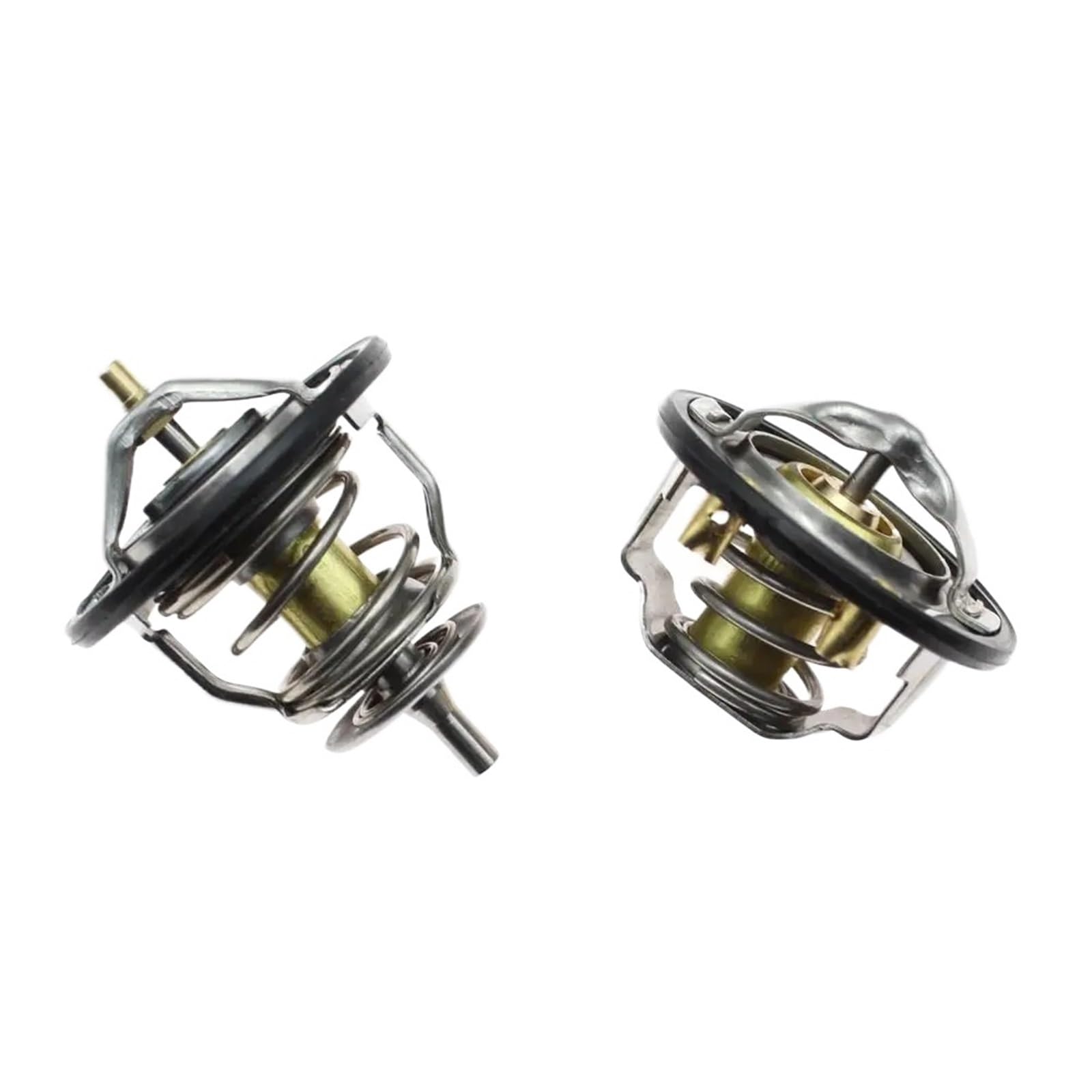 Engine Coolant Thermostat Fit For ISUZU NPR NQR NRR 4.8L 4HE1 .3L 4HF1 5.2L 4HK1 1998-2016 Engine Coolant Thermostat(Pair)