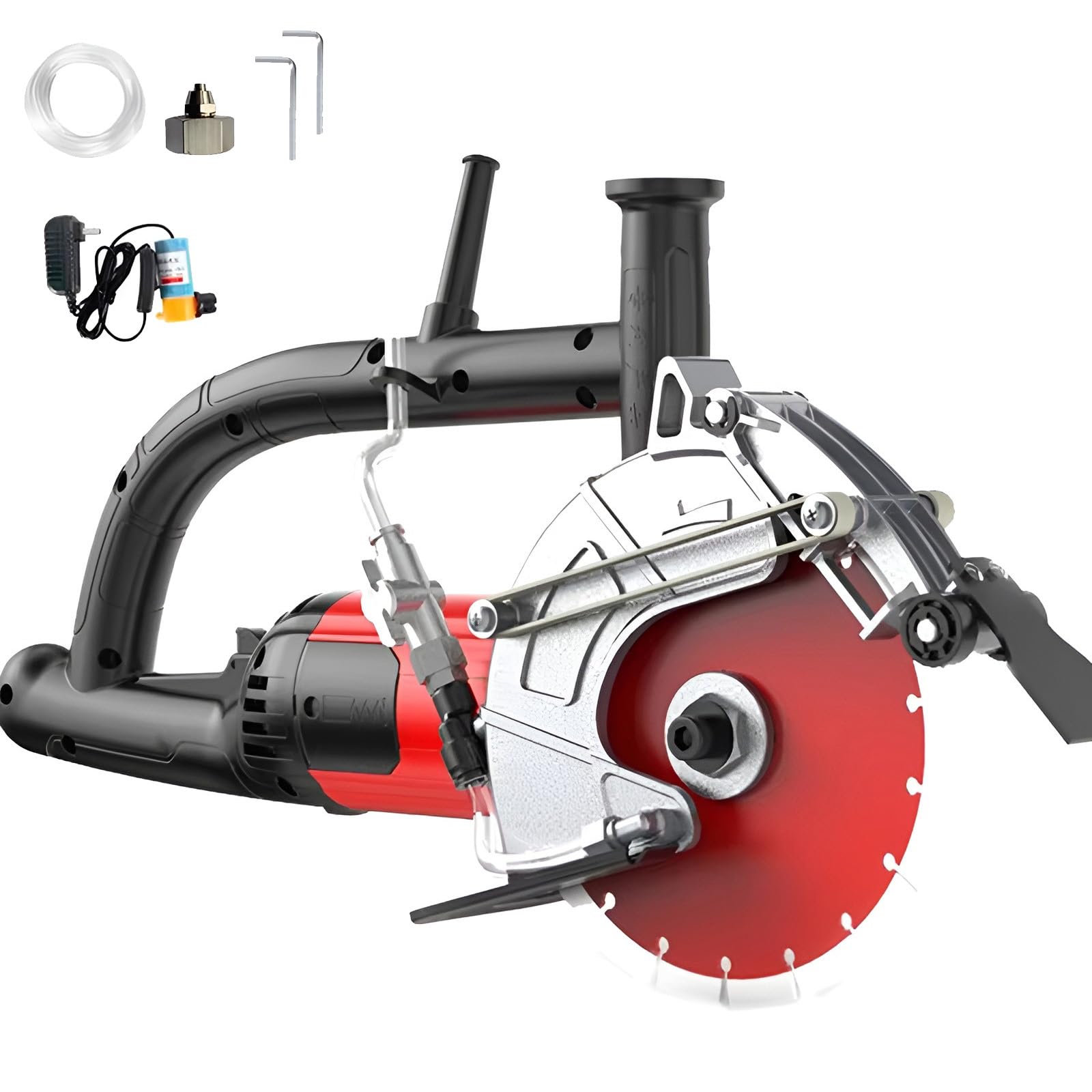 Machine de découpe de rainure électrique à disque 7 pouces et eau