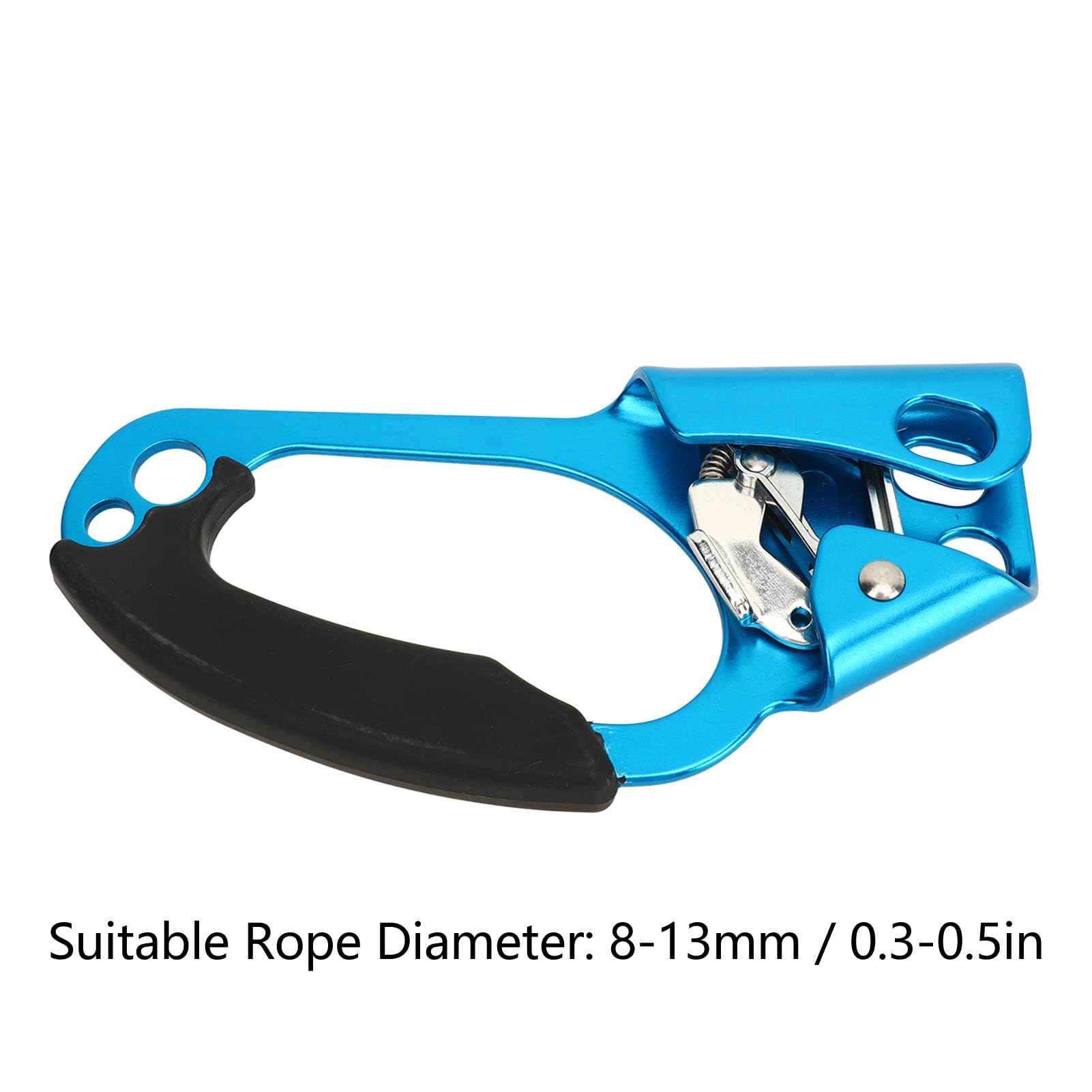 TANIQIACA Hand Ascender for Rock Climbing, Tree Climbing, and Rappelling Aluminum Alloy Construction, Rustproof and Anticorrosion, Comfortable Antislip Handle, Strength