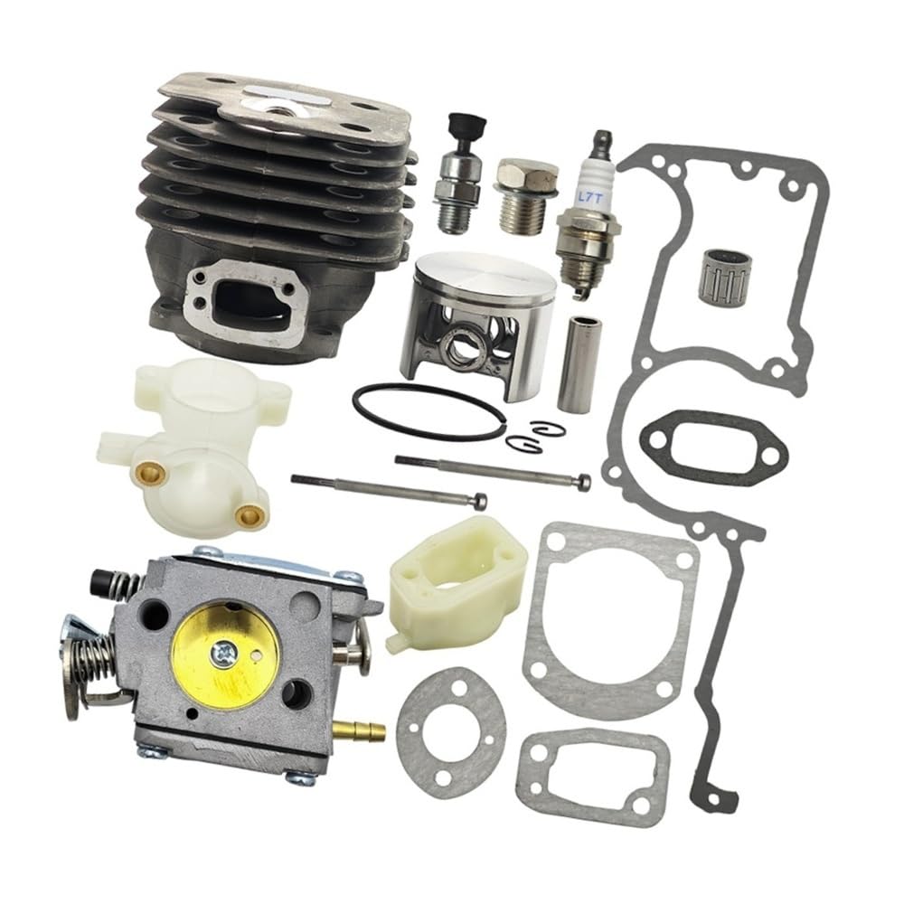 Kit cylindre 52 mm et piston pour le bûcheronnage et l'entretien avec tronçonneuse 61