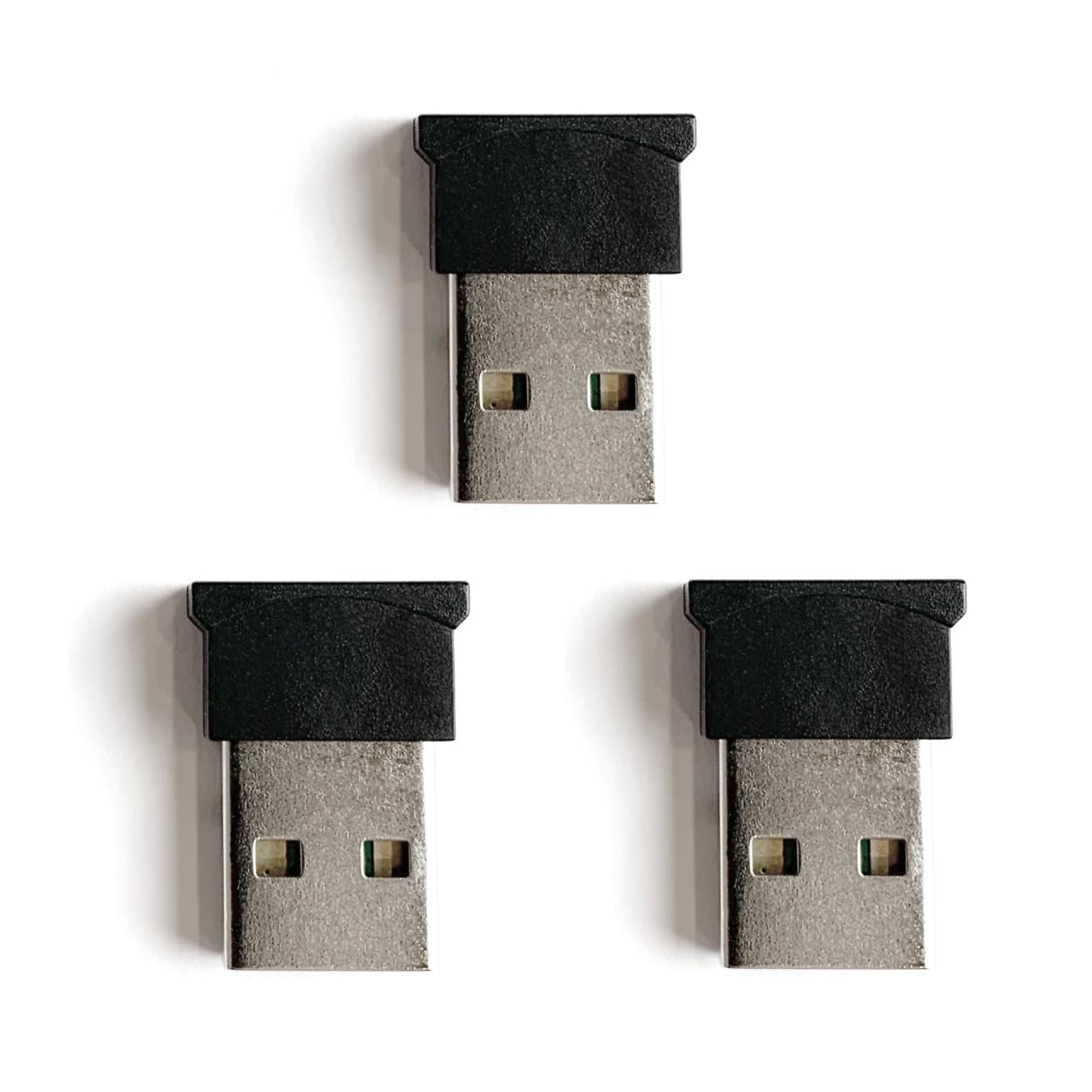 Blue Charm Beacons - Bluetooth BLE iBeacon (BC-U1-USB MultiBeacon) - USB Powered - Long Range BLE 5.0 (Three Pack)