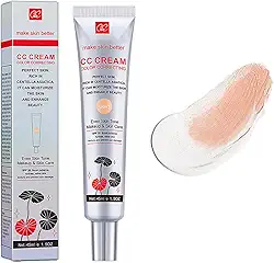 Creme Cc Corretor De Cor Com Fps 25, Base Leve Cobertura, Poros Invisíveis, Rico Em Centella Asiática, Sérum Hidratante, Refina A Textura Da Pele, Evita Danos Causados Pelo Sol (Claro, Clar