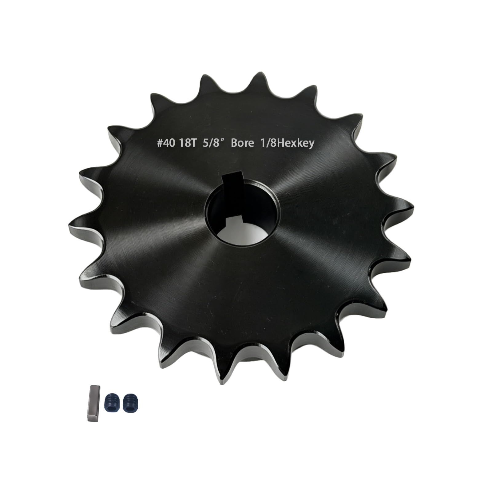 #40 Sprocket 21T 1" Bore Hardened Black Oxide — Amazon image 15