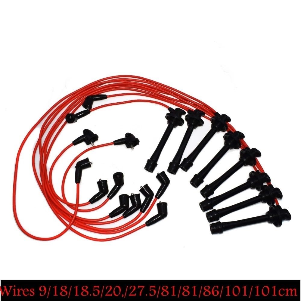 cables bujías coche 23022 Para Lexus Para LS400 SC400 4.0L V8 | Juego De Cables De Encendido De Bujía De Coche