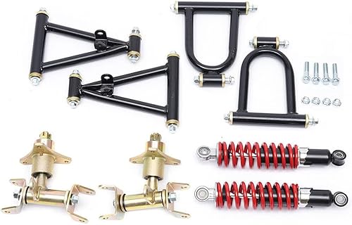 Kit de montaje de brazo de suspensión delantera superior e inferior para bricolaje ATV Quad Bike Buggy Go Kart piezas disponible en Yaxa Peru