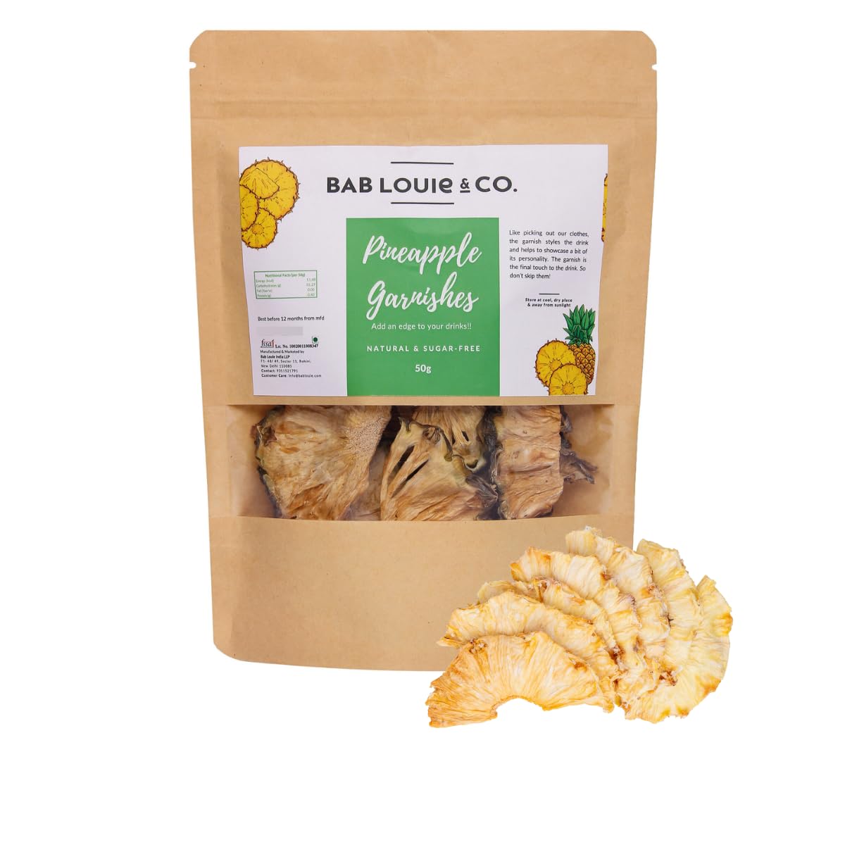 See full amazon price history chart for Bab Louie & Co. Dehydrated Pineapple Slices For Cocktail Garnish, 100% Natural Dried Fruits For Drinks, Gluten Free, Vegan (Pack Of 2, 50 Gm Each) Bab Louie & Co. Dehydrated Pineapple Slices For Cocktail Garnish, 100% Natural Dried Fruits For Drinks, Gluten Free, Vegan (Pack Of 2, 50 Gm Each) (B0BZ4MRJTJ) Amazon Price History, Amazon Price Tracker