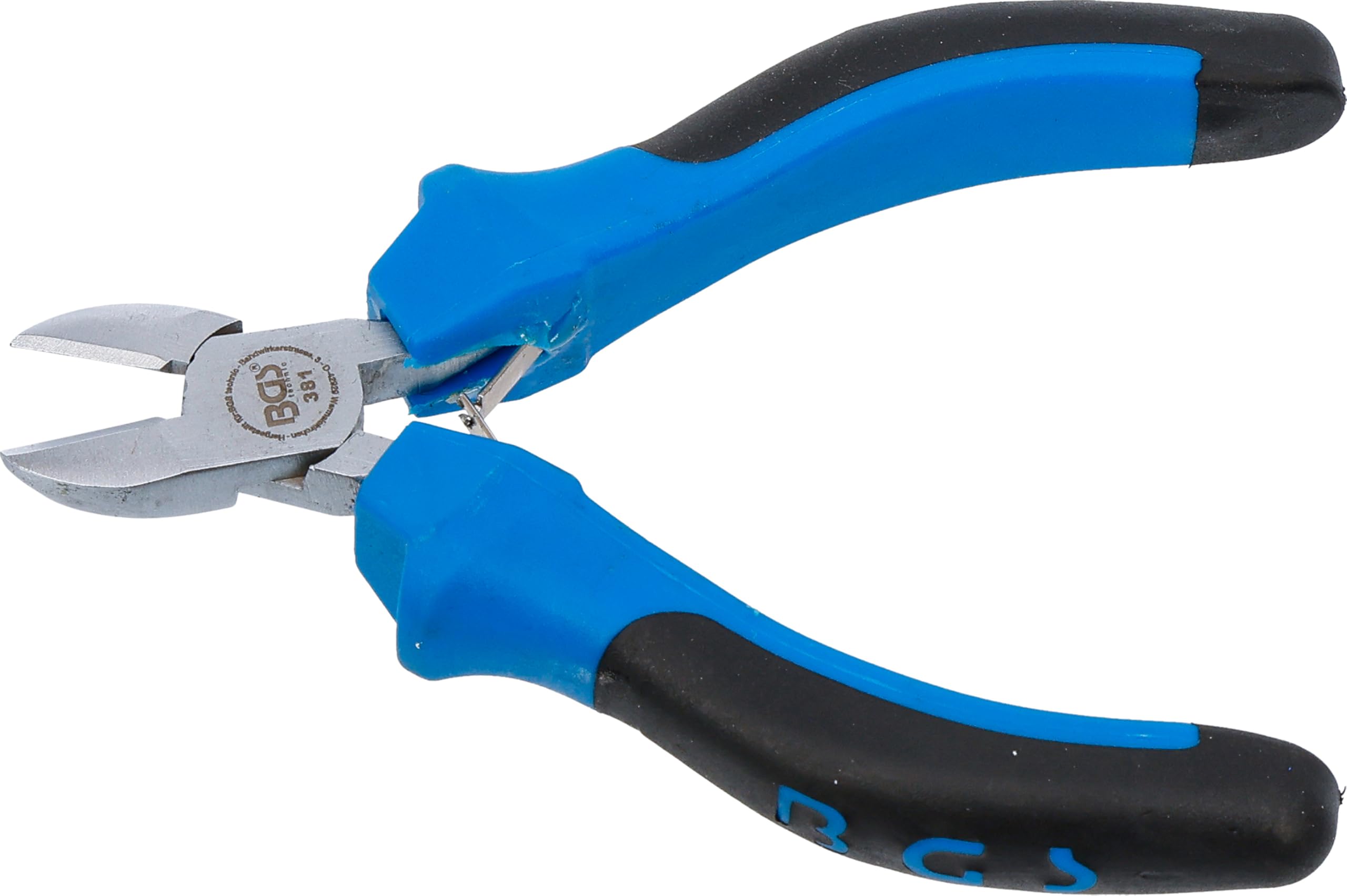 BGS 381 | Electronic Diagonal Side Cutter | Spring Loaded | 115 mm