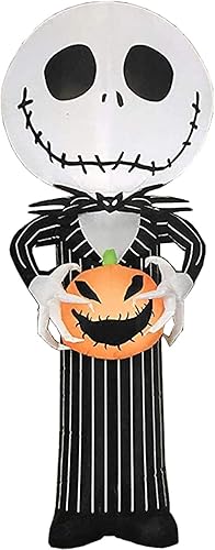 Inflatable Disney Tim Burton's The Nightmare Before Christmas - Calabaza de Halloween de 5 pies