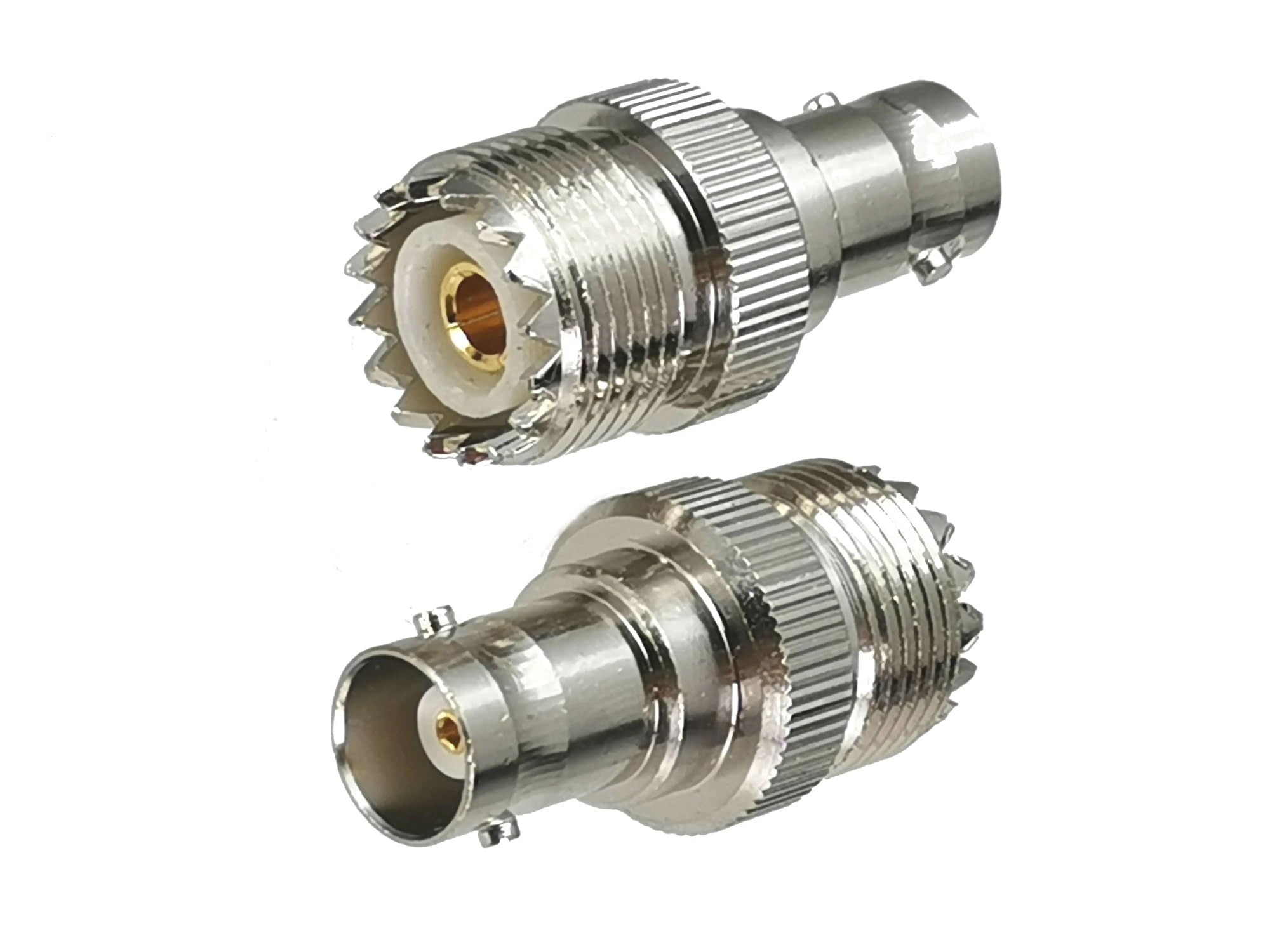 Adattatore Connettore 10PCS UHF PL259 A Jack BNC Maschio/femmina