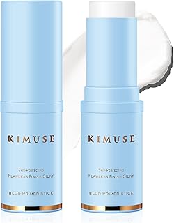 KIMUSE Primer Face Makeup Blur Primer Stick, Lightweight, Smooths, Long-Lasting, Minimize Pores, Flawless Finish, Face Primer for All Skin Types