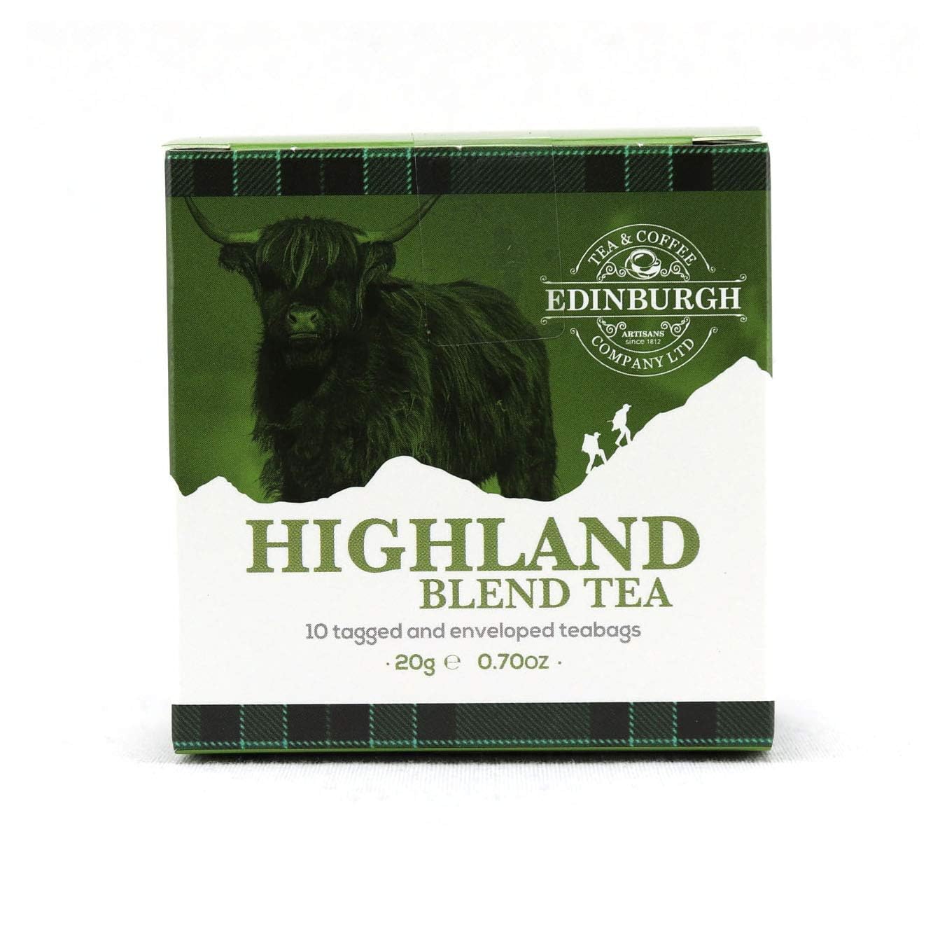 Edinburgh Tea & Coffee Company, The Scottish Collection 4-Flavor Variety Pack, 40-Count Tea Sachets