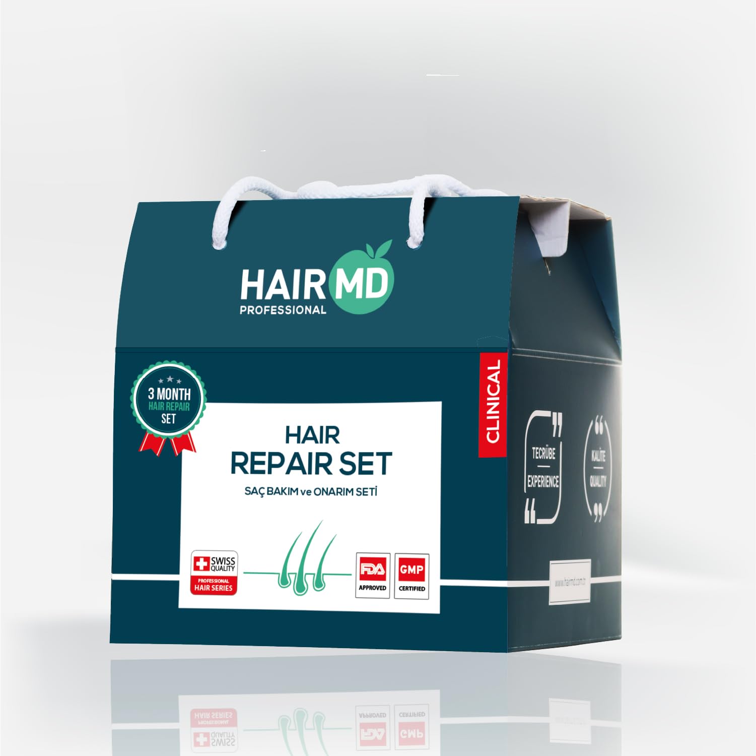 Amazon.com : HairMD Post-Transplant Hair Care Set - 3-Month
