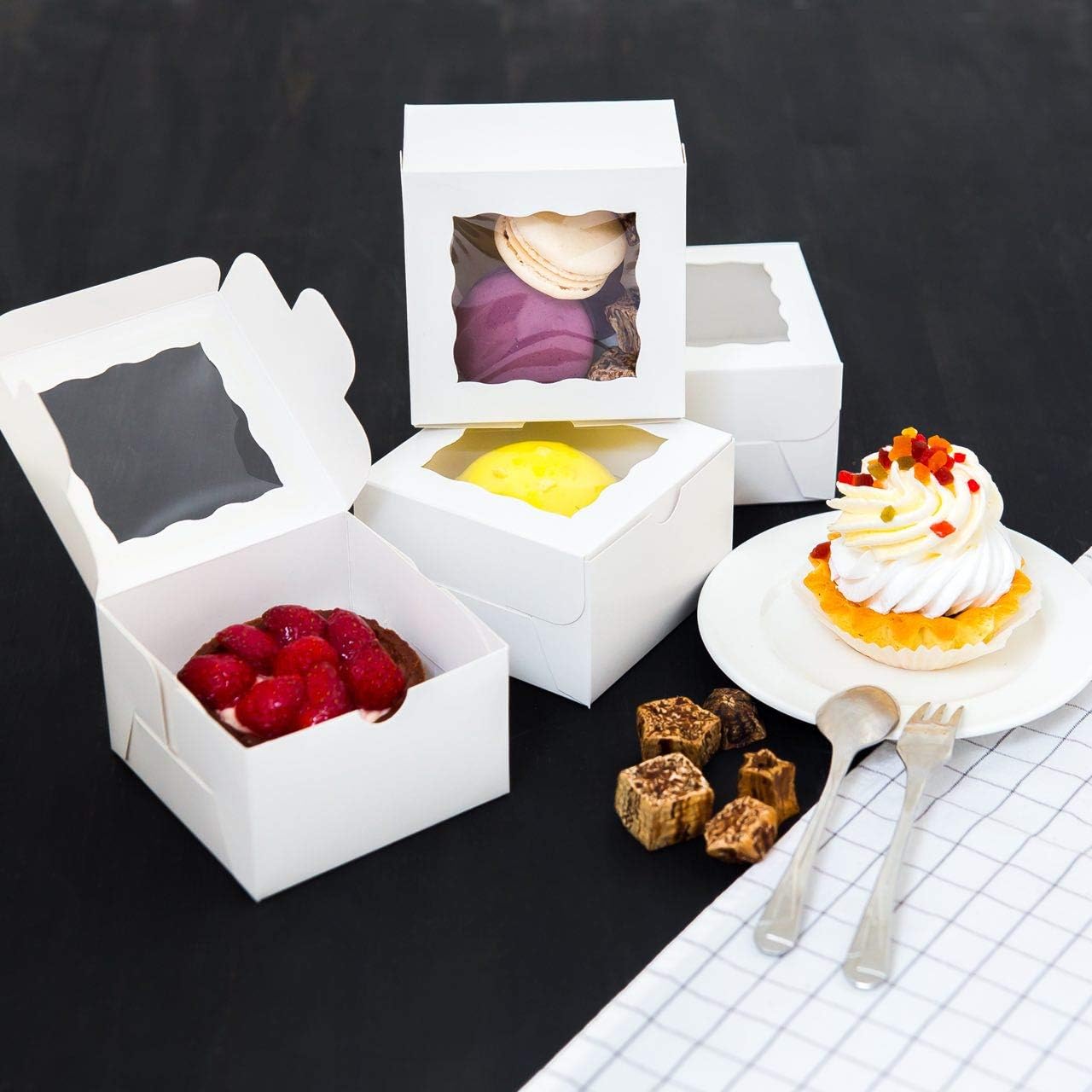 Individual Cupcake Boxes (White 20)