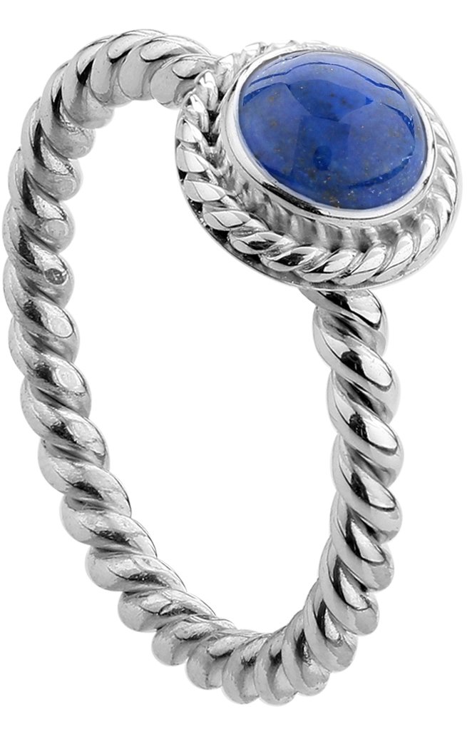 Nenalina Mujer plata Lapis Lazuli Anillos