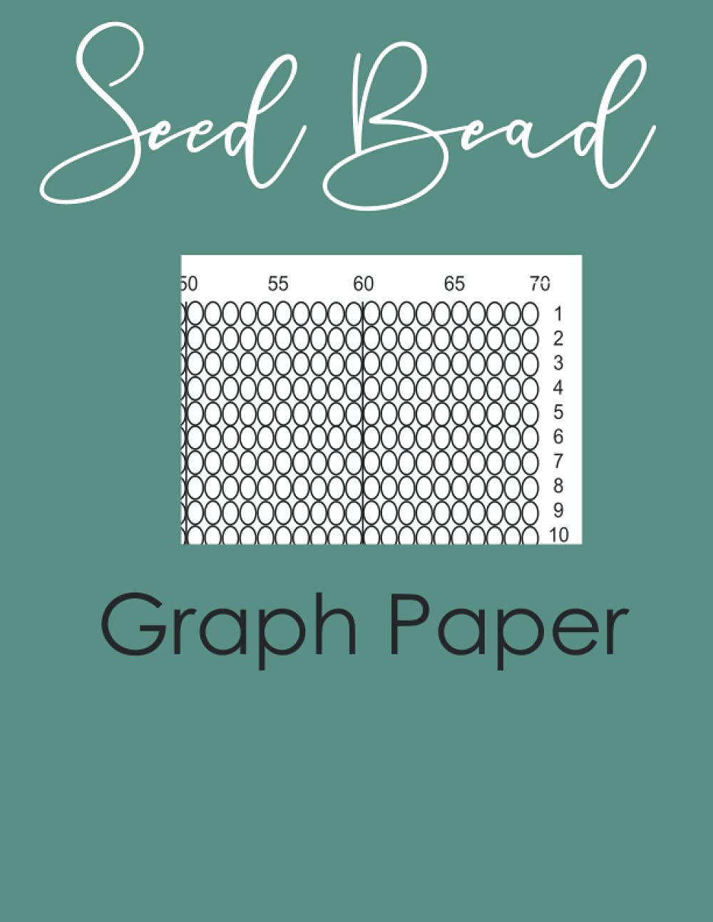 Seed Bead Graph Paper: Brick stitch beading books For Bracelet, Jewelry, Earring Beadwork Design Creation and to keep record of your own loom weaving patterns ( Large Size 100 Sheets )