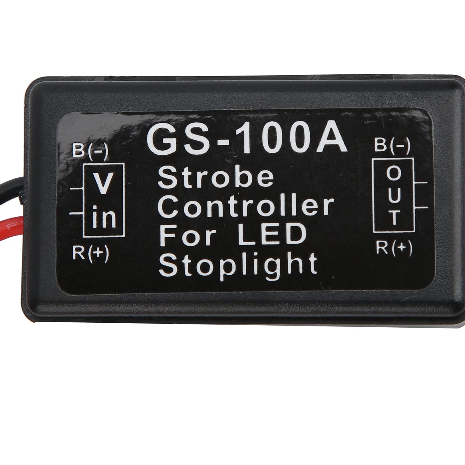 Sterownik Stroboskopu Światła Hamowania Plastikowy Moduł Sterowania Lampą Błyskową LED GS-100A 12-24VDC
