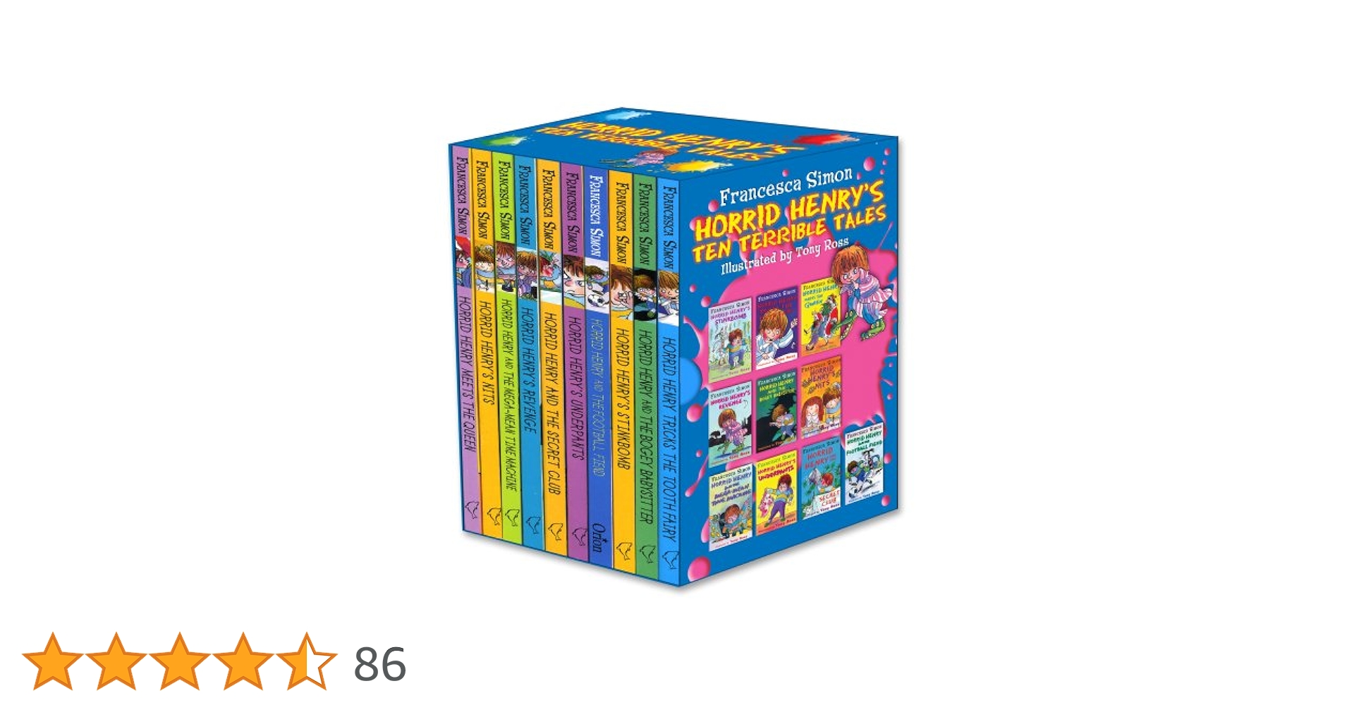Horrid Henry's Ten TerribleTales英語知育本10冊 Horrid Henry's Ten TerribleTales英語知育本10冊 洋書